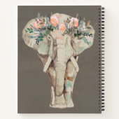 Carnet Eléphant de la Couronne de fleurs II (Dos)