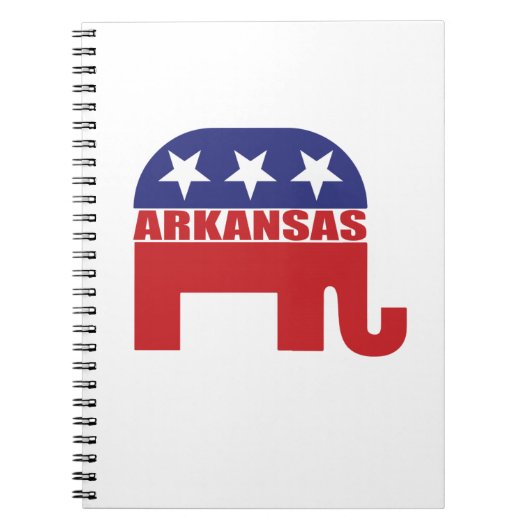 Carnet Éléphant de républicain de l'Arkansas (Devant)