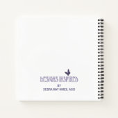 Carnet Eléphant et papillons (Dos)