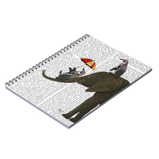 Carnet Éléphant et pingouin (Côté gauche)