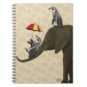 Carnet Éléphant et pingouins (Devant)
