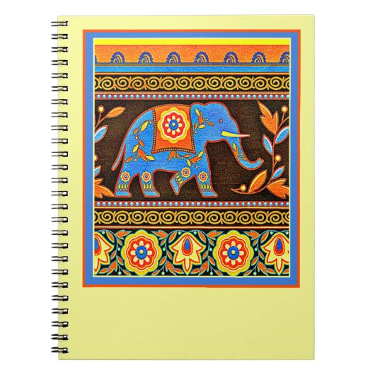 Carnet Éléphant indigène (Devant)
