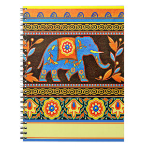Carnet éléphant indigène