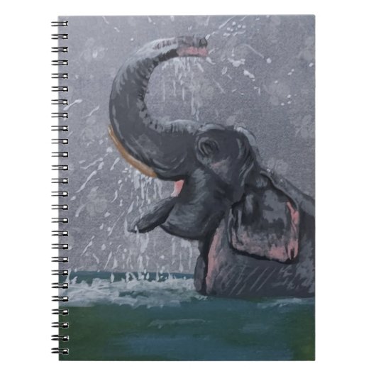 Carnet Éléphant Mignon (Devant)
