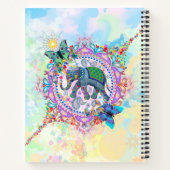 Carnet Eléphant mignon sacré (Dos)