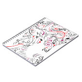Carnet éléphant orné (Côté gauche)