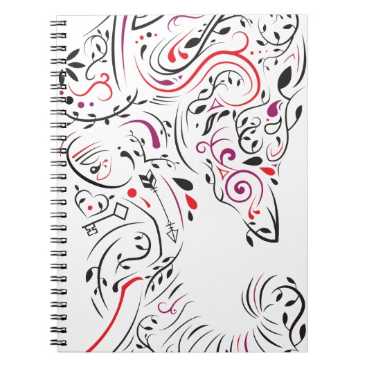 Carnet éléphant orné (Devant)