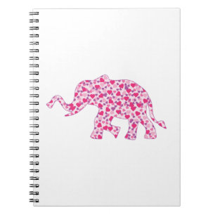 Carnet Elephant-Pink-Hearts (1)