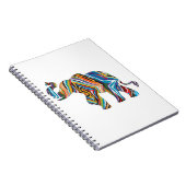 Carnet éléphant psychédélique (Côté Droit)