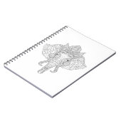 Carnet Éléphant Zendoodle principal (Côté gauche)