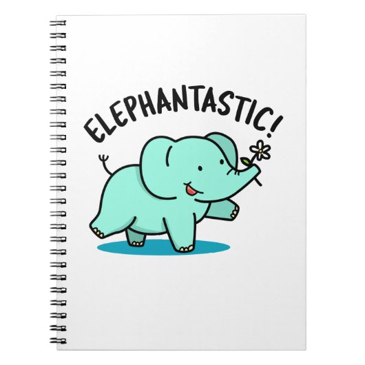 Carnet Éléphantastique Drôle Fantastique Éléphant Jeu de (Devant)