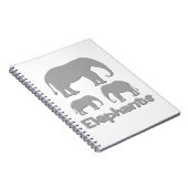 Carnet Éléphants (Côté Droit)