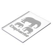 Carnet Éléphants (Côté gauche)