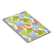 Carnet Éléphants colorés de jungle (Côté Droit)