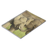 Carnet Éléphants d'Asie indiens (Côté gauche)