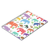 Carnet Éléphants tropicaux (Côté gauche)