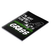 Carnet Elevage de l'herbe soin de pelouse amusant tondeus (Côté gauche)