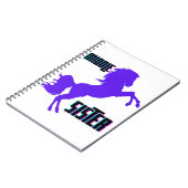 Carnet Élevage de poney violet de la sœur cadette (Côté gauche)