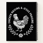 Carnet Élevage de poulet et collecte de Jésus (Dos)
