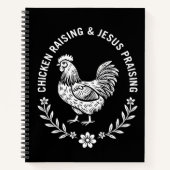 Carnet Élevage de poulet et collecte de Jésus (Devant)