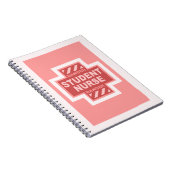 Carnet Élève-infirmière de danger ! - rose (Côté Droit)