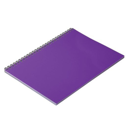 Carnet Élever votre conception de site Web avec un violet (Côté gauche)