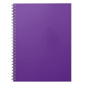 Carnet Élever votre conception de site Web avec un violet (Devant)