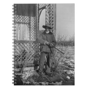Carnet Éleveur et cow-boy canadien hors-la-loi de l'Ouest