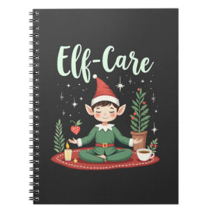 Carnet Elf Care Funny Christmas Elf Magique Self Care