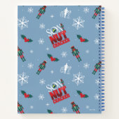 Carnet Elf "Fils d'un Noisette" Motif d'hiver (Dos)