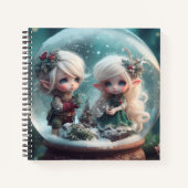 Carnet Elf Snowglobe (Devant)