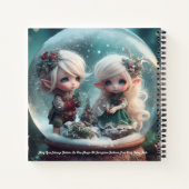 Carnet Elf Snowglobe (Dos)