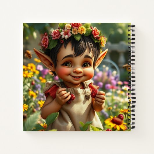 Carnet Elf Strawberry (Dos)