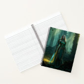 Carnet Elfe Gardien du royaume enchanté (Intérieur)