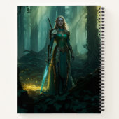 Carnet Elfe Gardien du Royaume Enchanté (Dos)