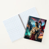 Carnet Elfe tenant un oeuf de dragon (Intérieur)