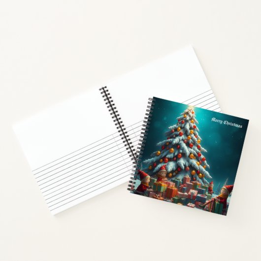 Carnet Elfes de Noël (Intérieur)