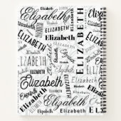 Carnet Elizabeth Black White (Dos)