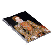 Carnet Elizabeth I de l'Angleterre (le "portrait de (Côté Droit)