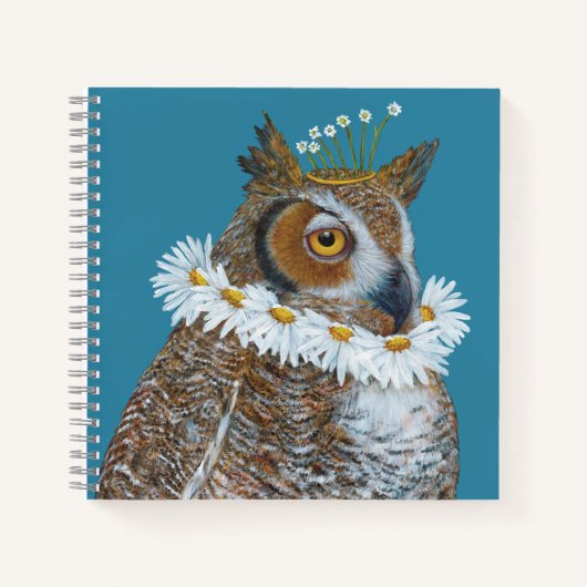 Carnet Elizabethan Owl (Devant)