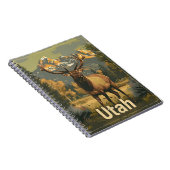 Carnet Elk Utah vintage (Côté Droit)