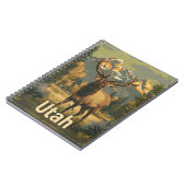 Carnet Elk Utah vintage (Côté gauche)