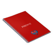Carnet Ella Heart Rouge (Côté Droit)