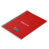 Carnet Ella Heart Rouge (Côté gauche)