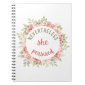 Carnet Elle A Néanmoins Persisté (Devant)