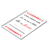 Carnet Elle est féroce (Côté gauche)