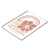 Carnet Elle est forte Bible Verse (Côté gauche)