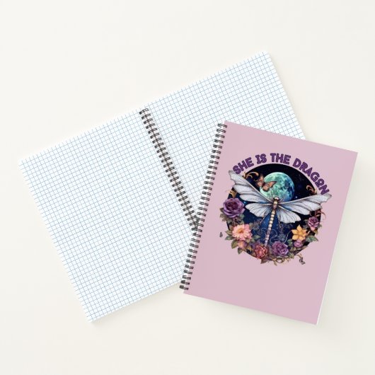 Carnet Elle Est Le Dragon (Intérieur)