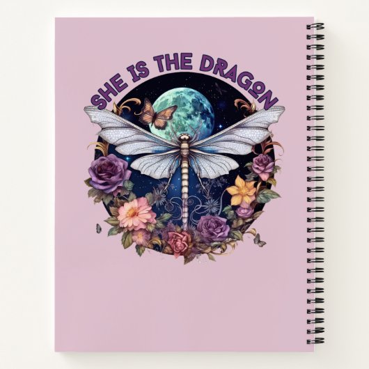 Carnet Elle Est Le Dragon (Dos)