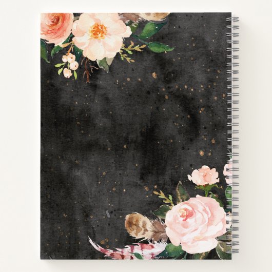 Carnet Elle ne tombera pas (Dos)